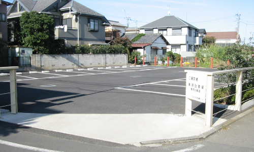 隣接無料駐車場